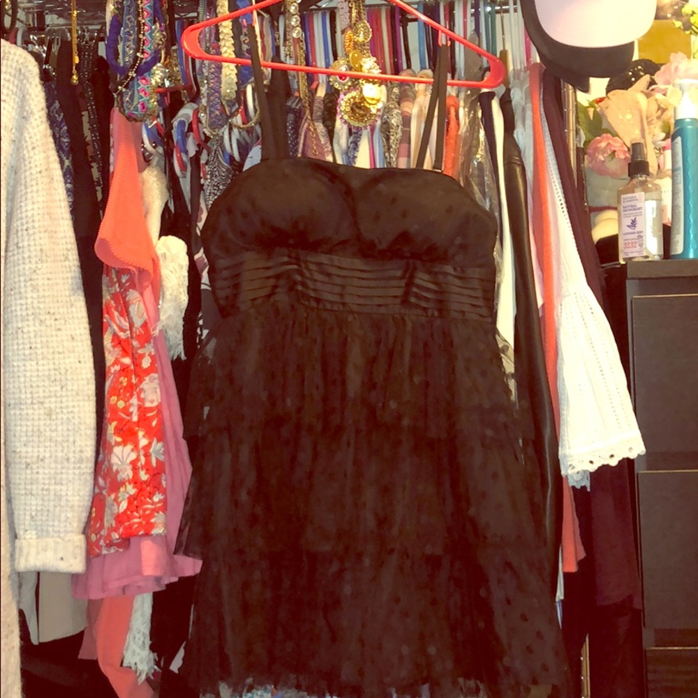 Forever 21 Black Polka Dot Dress